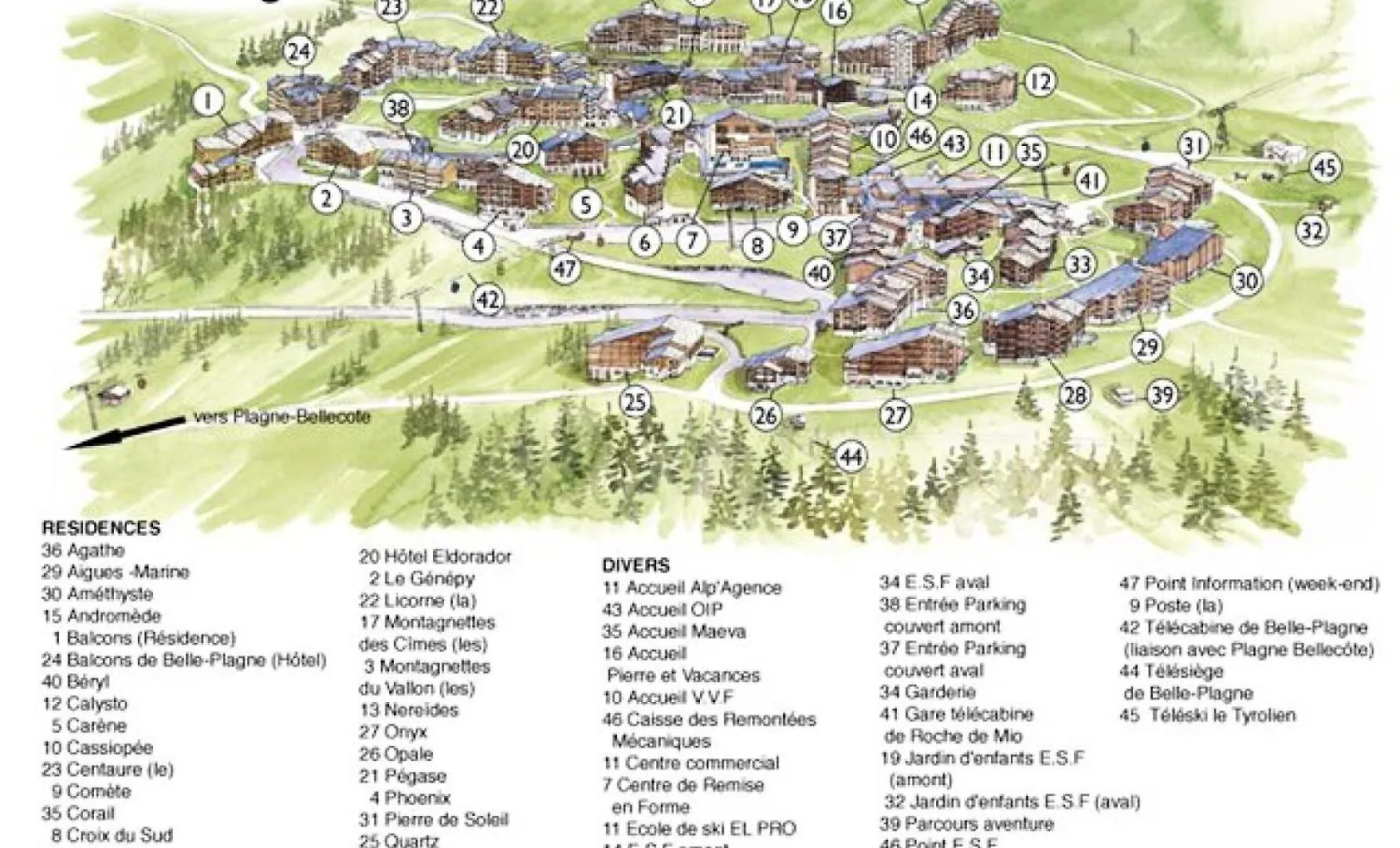 Apartment Residence Andromede - 3 Pieces Pour 8 Personnes 394 La Plagne